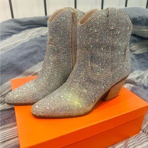 Matisse Harlow Bootie Rhinestone Cowgirl Boot